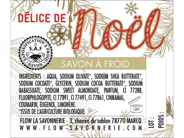 Savon Délice de Noël CUPCAKE